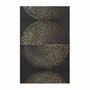 Wallity Cuadro Decorativo sobre Lienzo 45 x 70 cm Dorado, Blanco y Negro